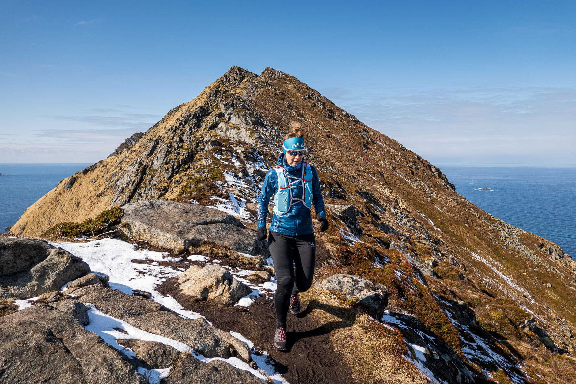 Trailrunning von Haukland nach Uttakleiv