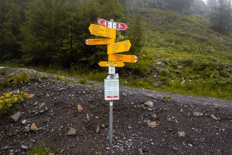 Hiking trails in Switzerland - Categories and requirements