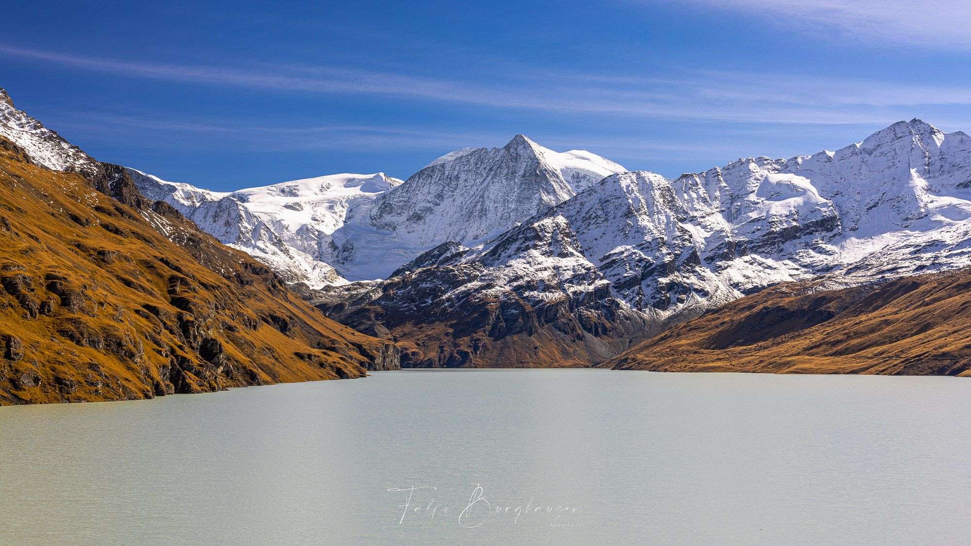 Alpine jewel Mont Blanc de Cheilon