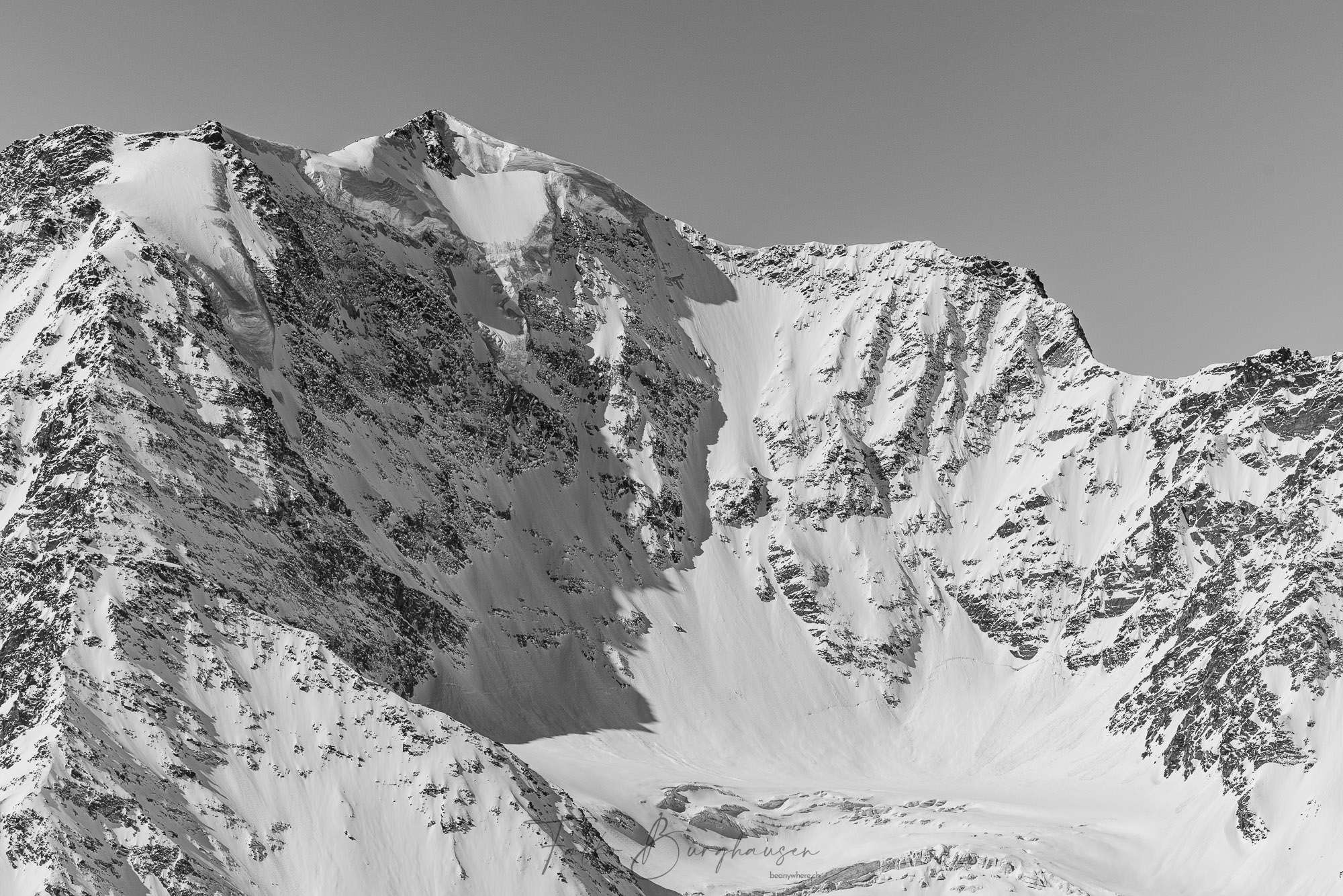 Die Nordwand des Fletschhorns