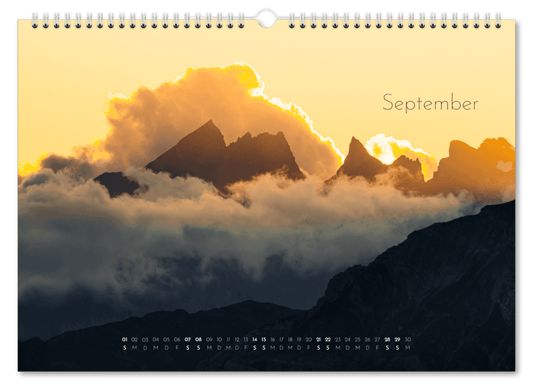 Kalender Berge 2024 8