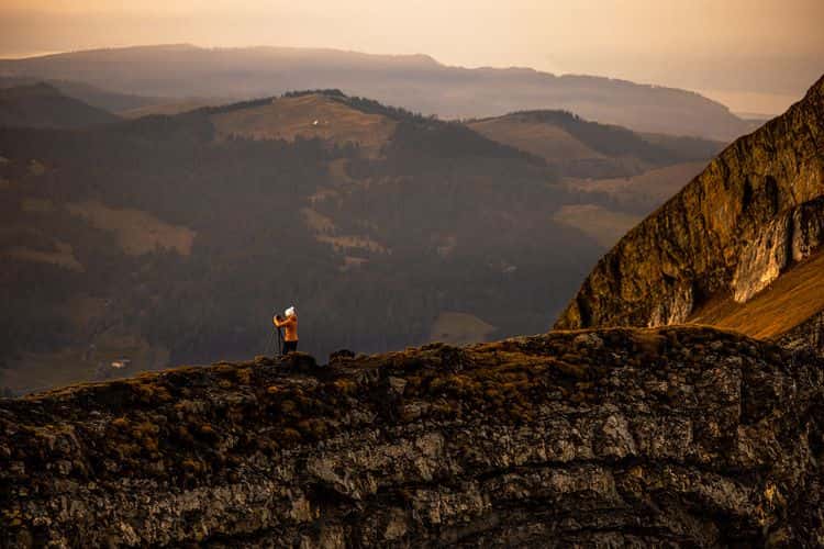 Photography workshop for alpine landscapes
