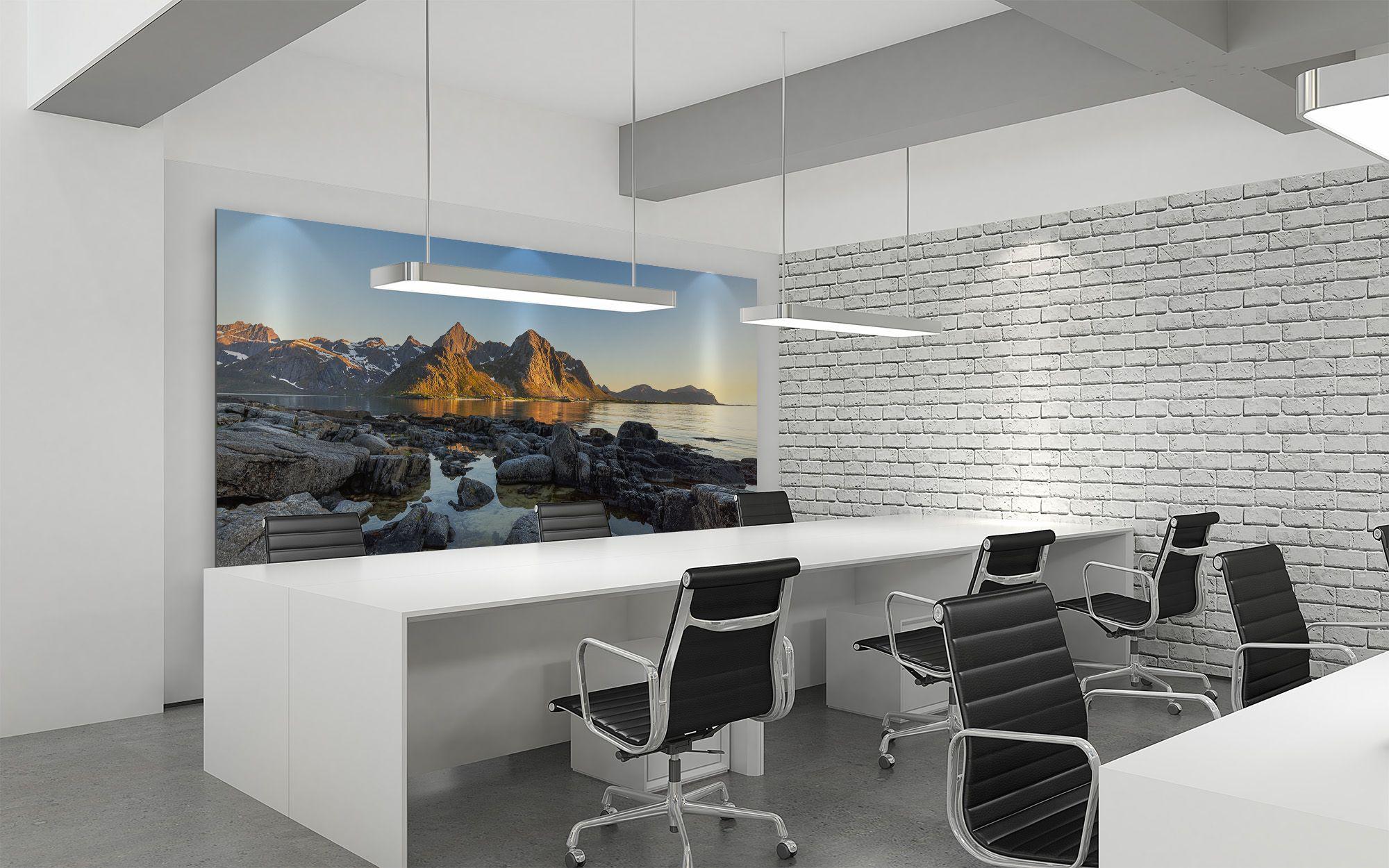 Büroräume und Arbeitsplätze stilvoll einrichten mit unseren exklusiven Wandbildern.